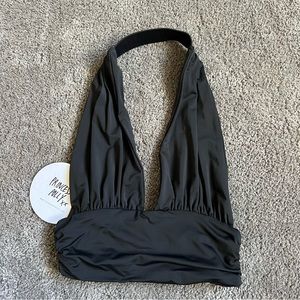 Princess Polly Black Crop Top